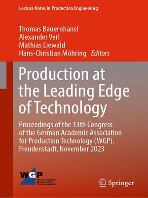 cover image of Production at the Leading Edge of Technology